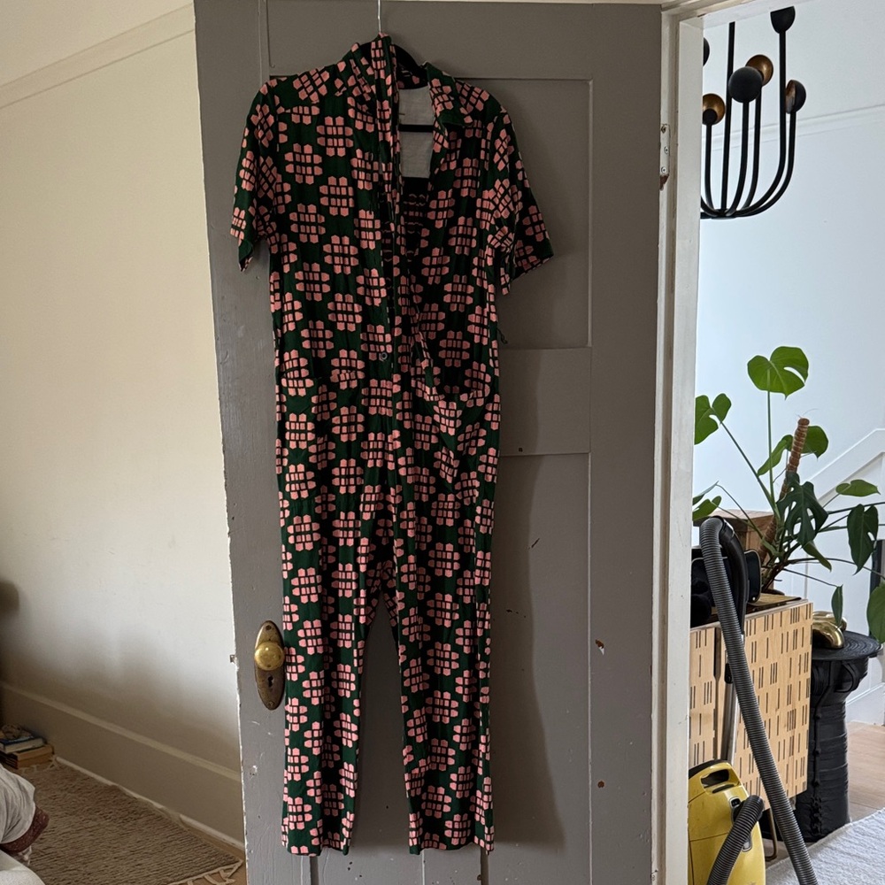 Ace & Jig Black and Pink Jumpsuit